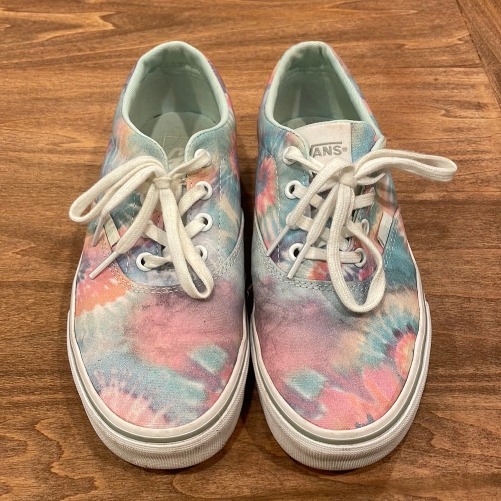 Womens Doheny Tie Dye Vans - 6.5